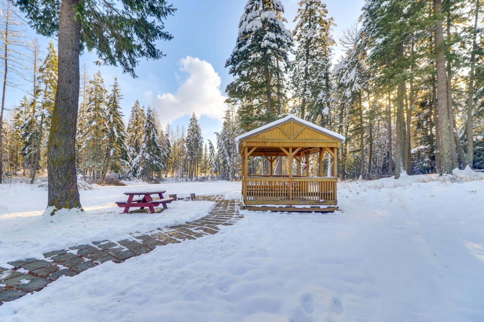 Columbia Falls Private Retreat Pool Table And Deck! Εξωτερικό φωτογραφία