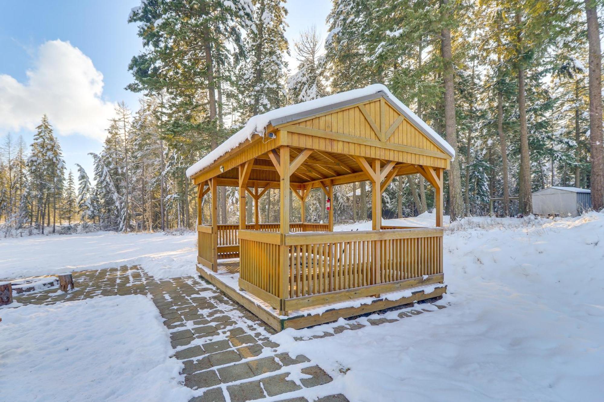 Columbia Falls Private Retreat Pool Table And Deck! Εξωτερικό φωτογραφία